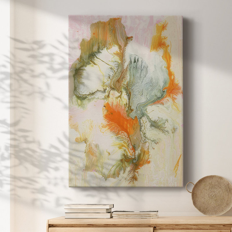 La belle au bois dormant II sur toile, H 27 po x l 18 po