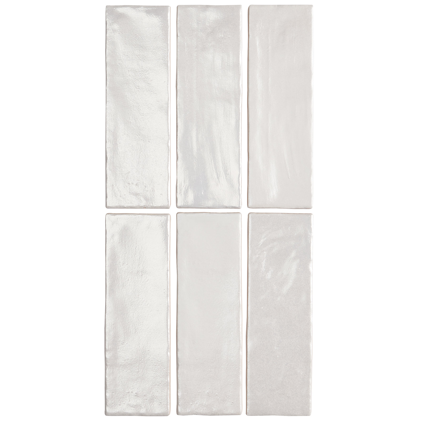 Southampton Ceramic Subway Wall Tile, White