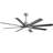 Brixham 52 Inch Large Ceiling Fan With Dimmable Led Light 8 Abs Blades Smart Remote Control Reversible Dc Motor For Living Room-114796079