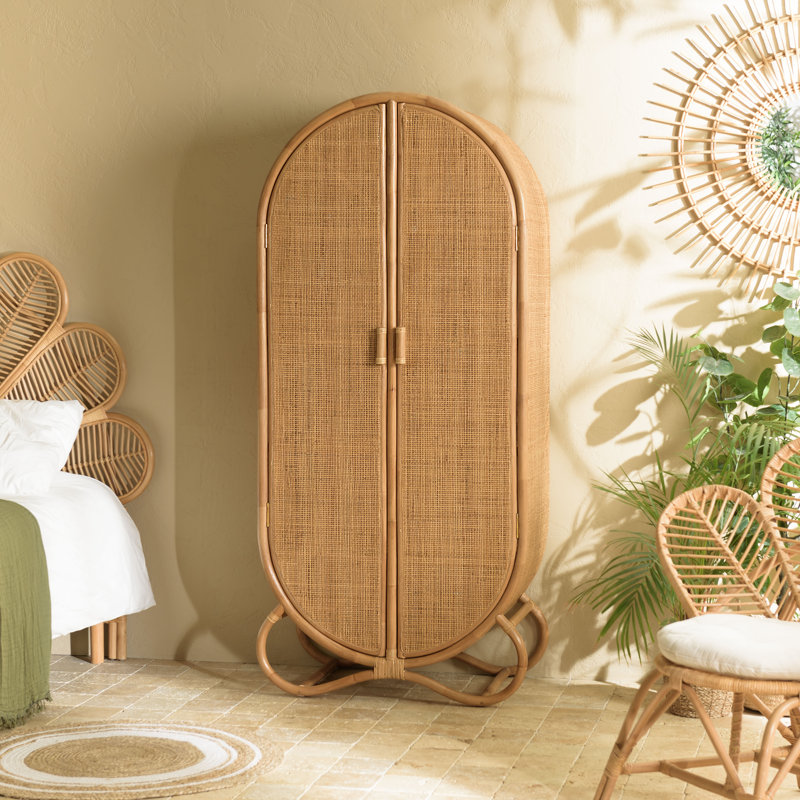 Amer Wicker Wardrobe