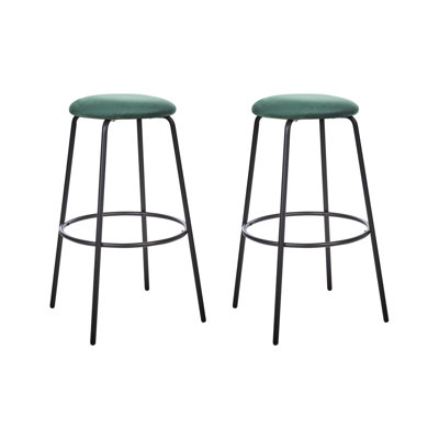 Ricards Upholstered Counter Stool with Metal Frame