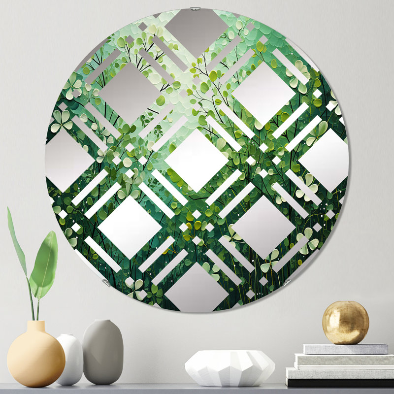 Darvell Circle Mirror, 23.6" x 23.6"