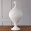 Grande Swirl Jar-Matte White-49511061
