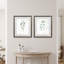 Soft Eucalyptus Branch III - Ensemble de 2 reproductions de cadres photo sur papier
