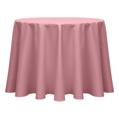 Nappe ronde en coton sergé