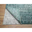 Tapis oriental bleu sarcelle en laine noué à la main 7 pi 11 po x 10 pi 3 po - MOA10276551