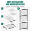 GUANSU-CN Polycarbonate Cover Retractable Door / Window Awning-124654800-124654797