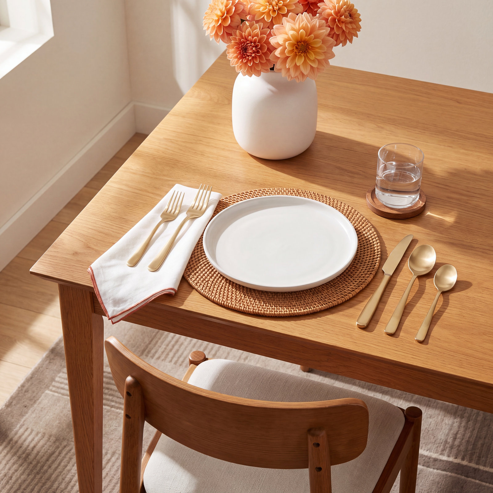 Flatware Set - Service for 4, Champagne