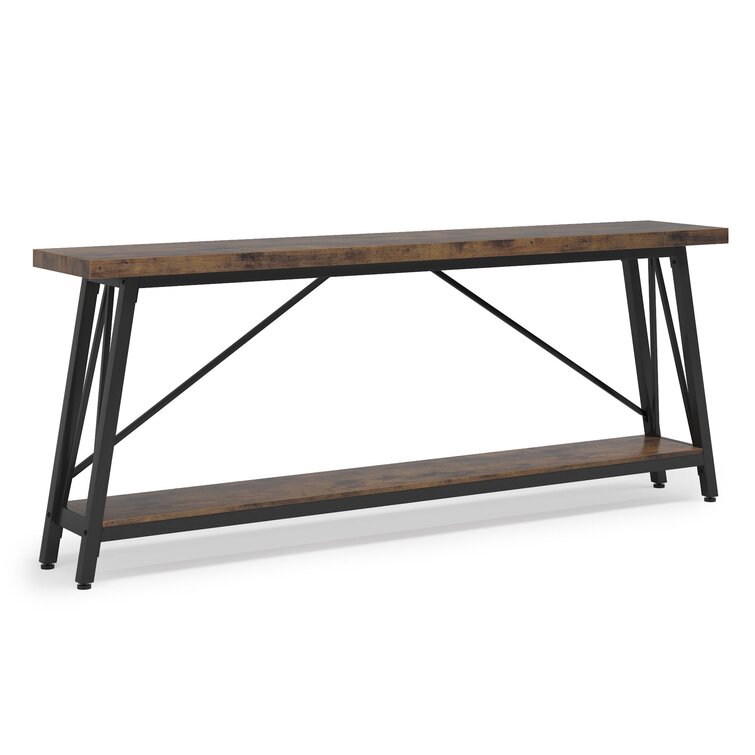 Lily's Living Capri 87.4'' Solid Wood Console Table - Wayfair Canada