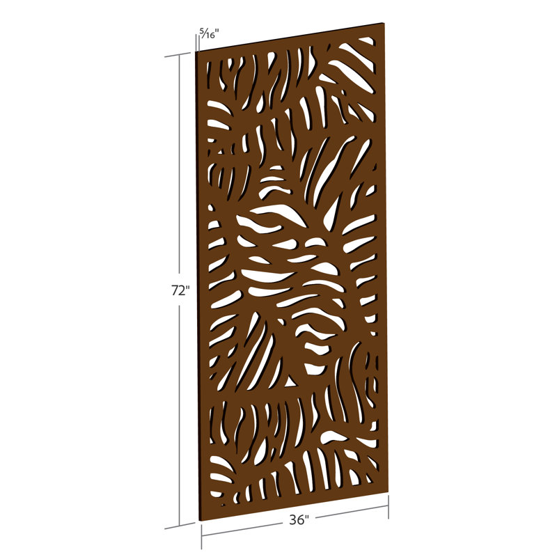 Bahama Decorative Outdoor Privacy Screen Panel