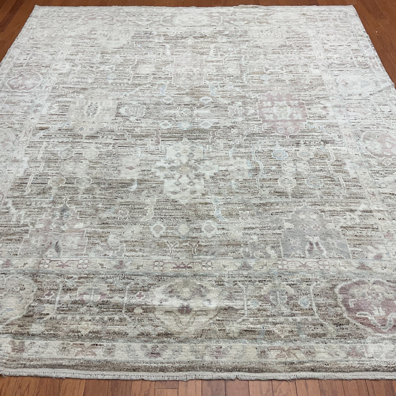 Tapis rectangulaire en laine