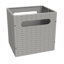 Collapsible Mini-Storage Bin with Two Handles