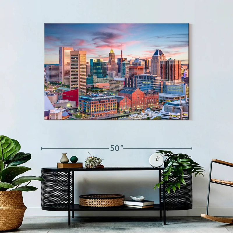 Sireci Baltimore Sunset, 32" H x 48" W