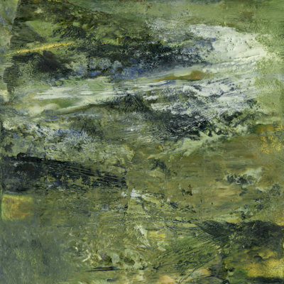Carreau encaustique vert III