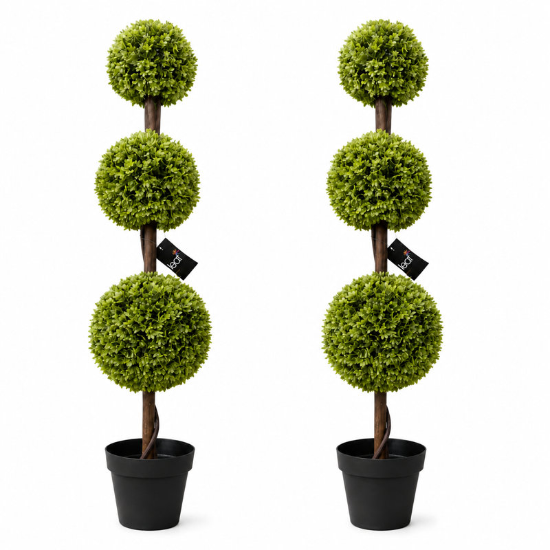 Faux Topiary in Pot Liner, 120cm H x 29cm W x 29cm D