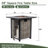 50000 Propane Gas 28 - Inch Fire Pit Table With Lid, Rocks, And Rain Cover, Suitable For Outdoor Relaxation Fueled Stainless Steel Burner, Lava Top Patio