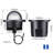 LED In Ground Landscape Lights, Anti-Glare Beacon Top, IP67 Waterproof