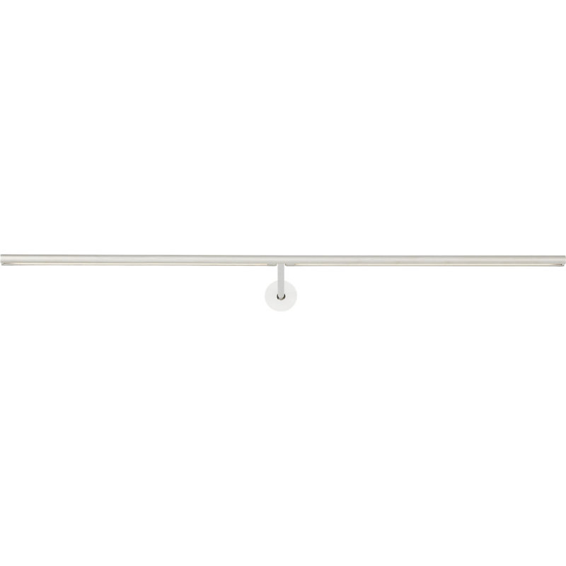 Plural Dome Picture Light, Polished Nickel, 0.5" H x 30" W x 8.9" D, 20.8