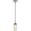 Artifacts 1 Light Pendant Lighting Fixture for Kitchen Island, 10' Adjustable Cord Length-1481395682