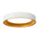 Nix 7-in Black dimmable LED Flush Mount
