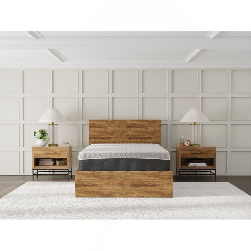Copper Infused Hybrid 12 Inch Soft Memory Foam Twin XL Mattress, Twin, 12"