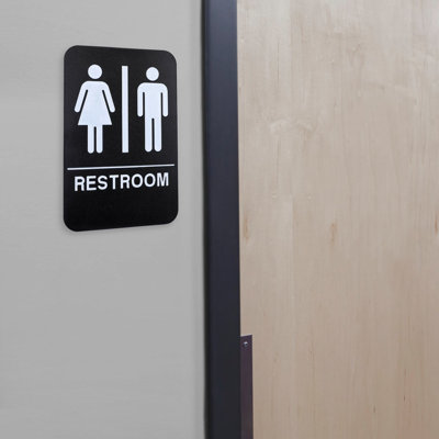 Enseigne de toilettes