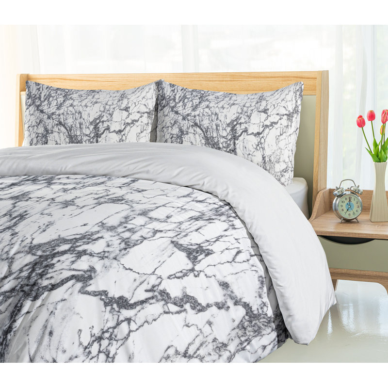 Apartment Rustic Polyester Abstract Duvet Cover, Twin