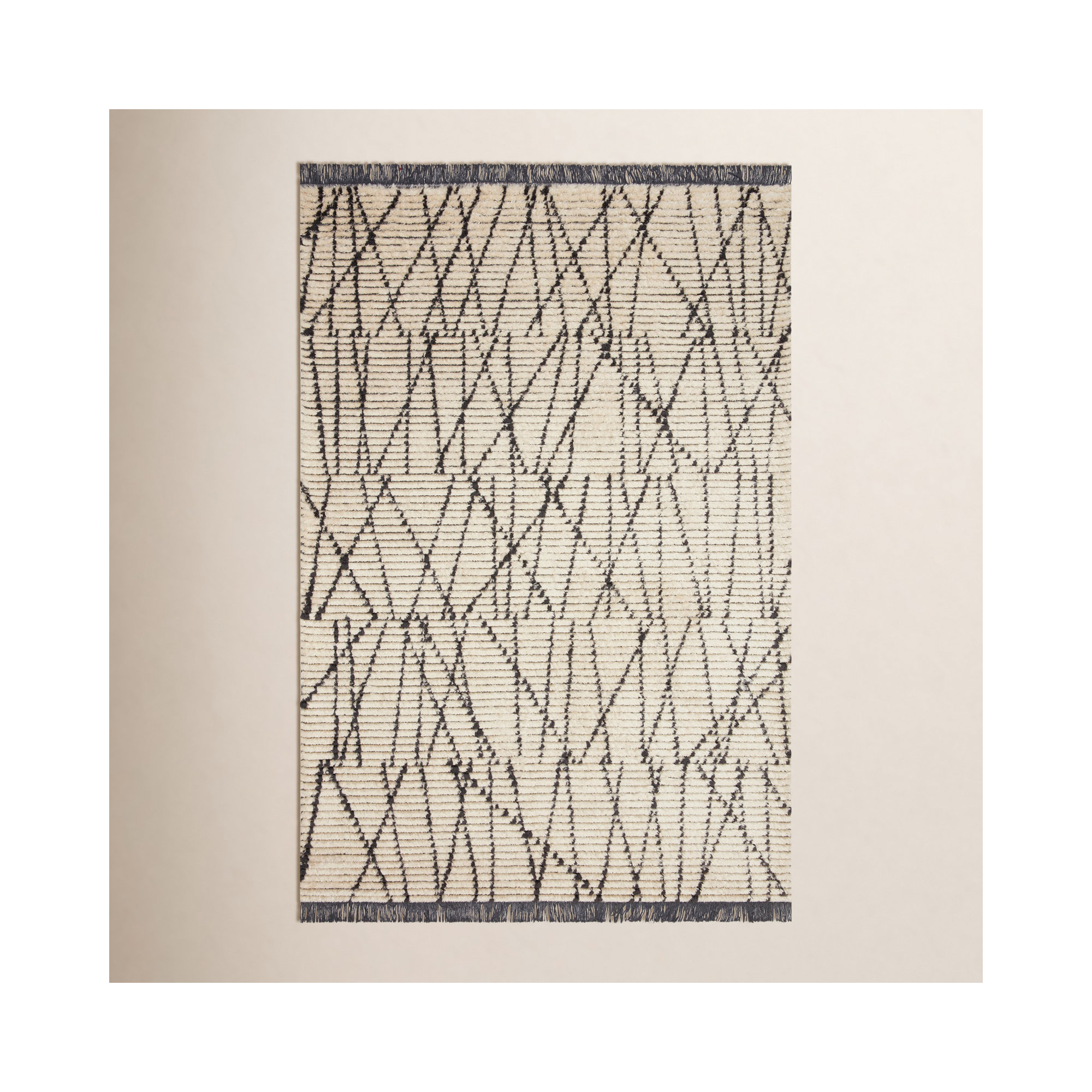 Chris Loves Julia x Loloi Alice Charcoal/Cream Rug