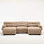 Canapé modulaire en U en forme de canapé modulaire, canapé-lit moderne à assise profonde, canapé modulaire à 3 places pour le salon, canapé-lit en flanelette confortable avec accoudoirs ronds 5 coussins, canapés pour la chambre à coucher-1779962635