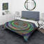 Iridescent Infinity Spiral - Ensemble de housse de couette moderne - Microfibre de polyester-66399849