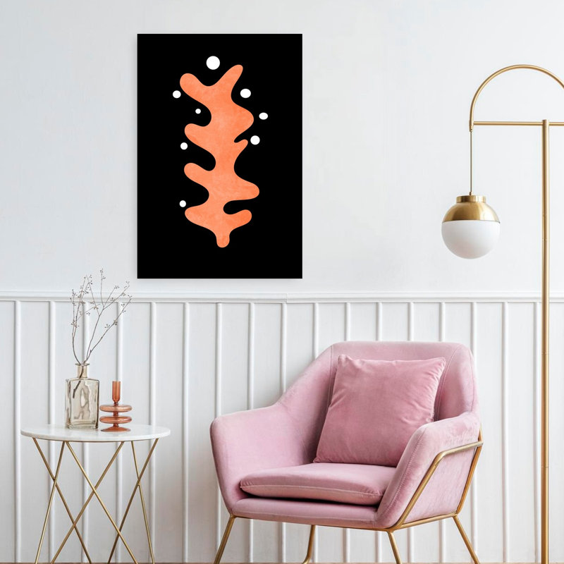 Art contemporain, art contemporain abstrait, H 24 po x l 16 po