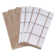 T-fal Solid and Check Dish Cloth