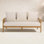 Tweedy 69" Teak Patio Sofa