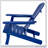 Foldable Acacia Wood Adirondack Chair – Traditional Slats, Wide Armrests, Rustic Outdoor Design, Easy Storage-120788755