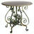 Stone Top End Table