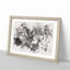 Two Snuggling Tigers - Single Picture Frame Print on MDF-56882244-56882245
