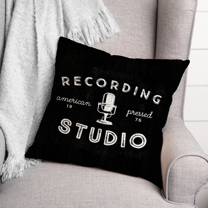  Housse et insert de coussin pour l'extérieur, Noir