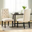 Paire de chaises de salle à manger - Design contemporain pour la décoration intérieure, H 42 po, l 24,5 po, P 21,58 po, moderne et vivant, 42 po x 24,5 po x 21,58 po