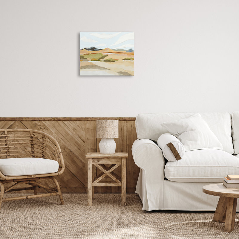 Rocky Hill Landscape Canvas Wall Art, design by Nikita Jariwala, 16" H x 20" W