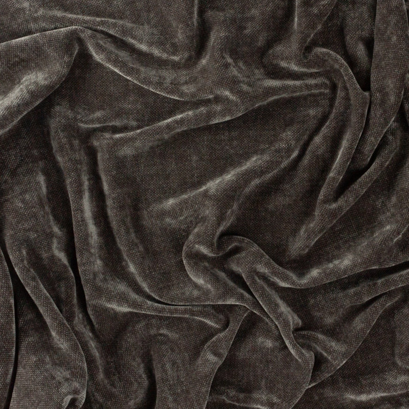 Heavy Chenille Yard Throw, 180cm x 130cm, Grey