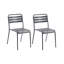 Stackable Outdoor Patio Dining Side Chair-429593810