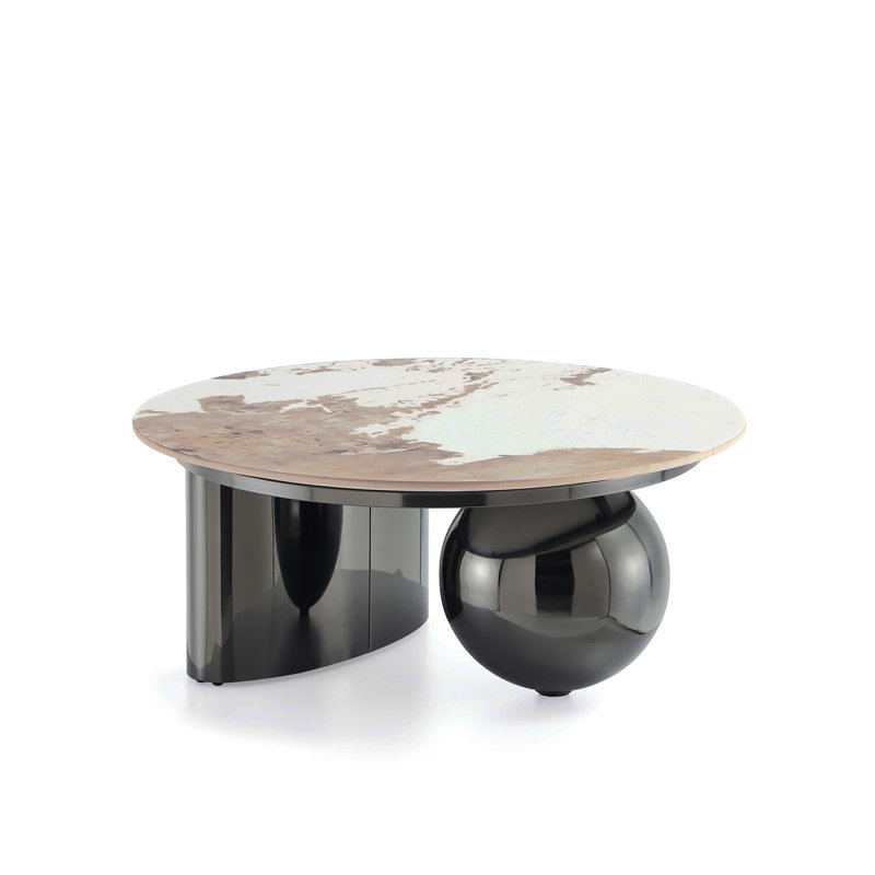 Laurel Top Coffee Table In Black