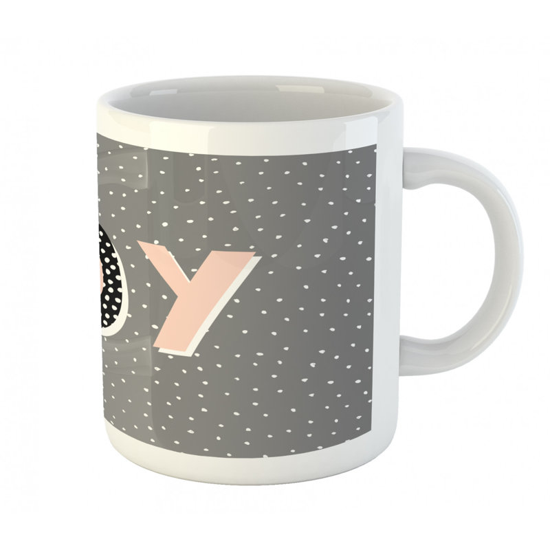 Grande tasse à café joy