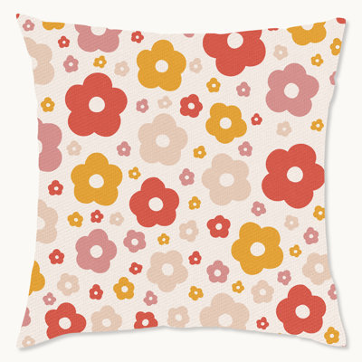 Coussin décoratif intérieur / extérieur en polyester rétro Nursery
