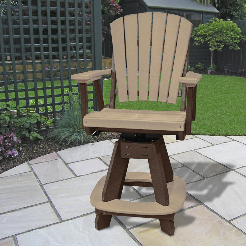 Fauteuil de patio pivotant Enriquez, Cèdre