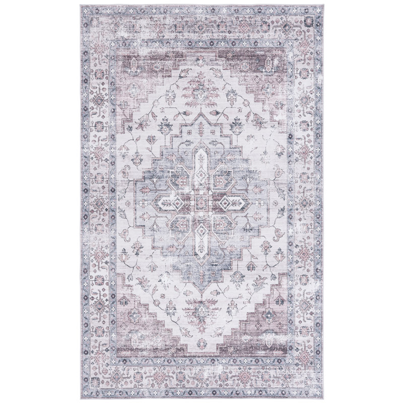 Tapis Alisha avec envers antidérapant, Rectangle 4 pi x 6 pi