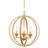 Georffrey 3 - Light 15" Wide Dimmable Candle Style Globe Sphere Chandelier-1287493857