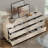 Modern TV Stand For Tvs Up To 120 Inches, 4-In-1 Media Console With 6 Drawers And Adjustable Shelves, Entertainment Center For Living Room Or Bedroom-2104679235