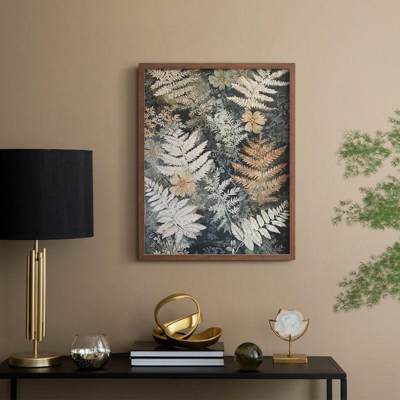 WM MORRIS Series DCCXXXV  -Premium Framed Print -Ready to Hang - No Nails Required