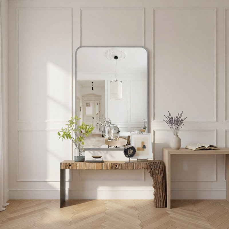 Miroir mural Sliver, Silver